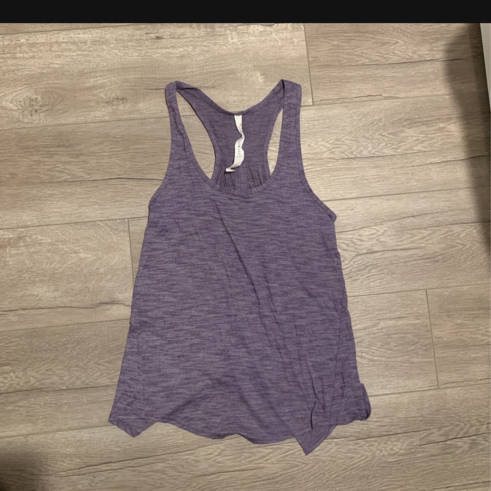 Lululemon Racerback Purple Tank Size: 2